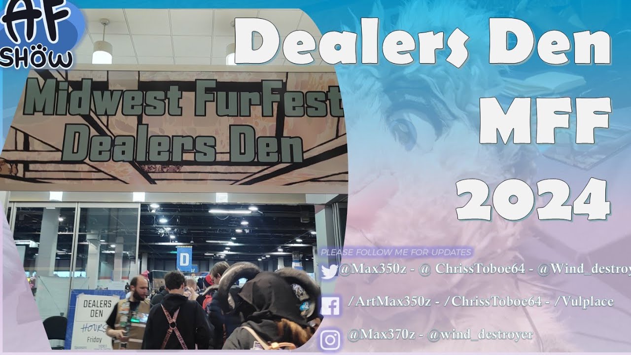 Dealers Den Midwest Furfest 2024 #MFF2024 #FurFest