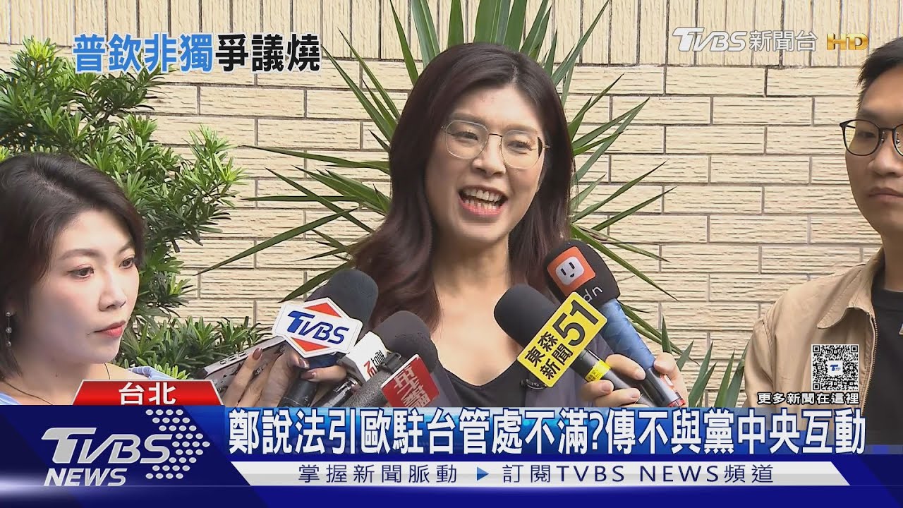 鄭麗文｢普欽說｣遭歐駐台使節封殺? 黨中央駁｜TVBS新聞 @TVBSNEWS01