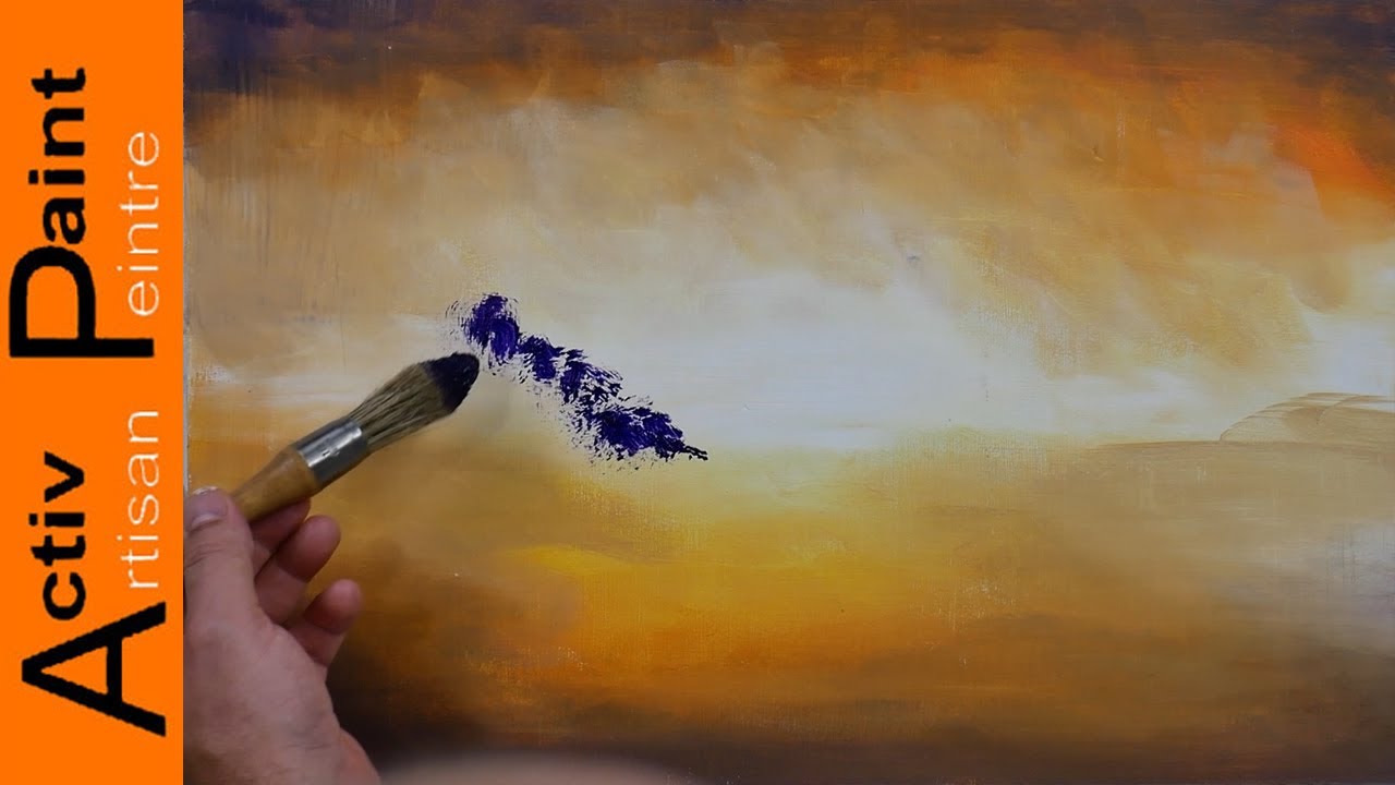 paint a lake with strange colors