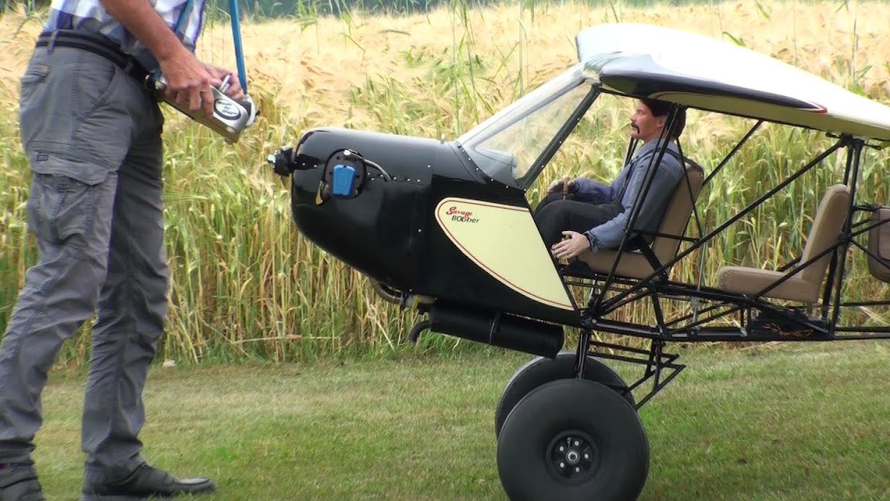 SAVAGE RC BOBBER MODEL AIRPLANE SCALE 1:2,25 LIGHT-SPORT ZLIN-AVIATION AIRCRAFT