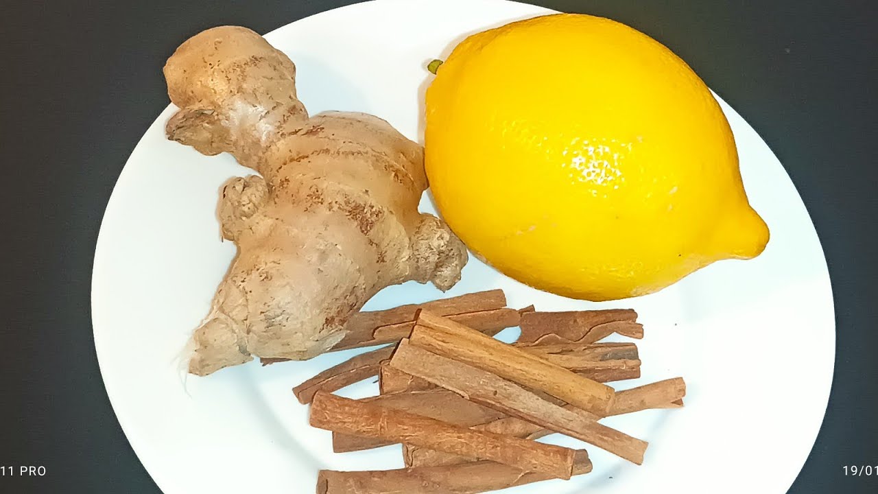mélangez le citron, la cannelle avec le gingembre / Le secret que personne ne vous dira jamais