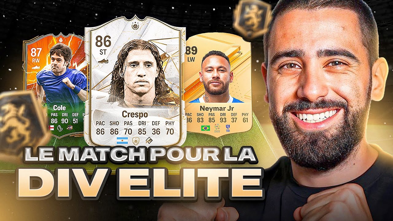LE MATCH POUR MONTER EN DIV ELITE + TACTIQUE SUR EA SPORTS FC 24 !