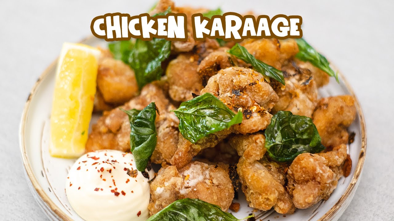 Olahan Ayam Goreng Jepang ! Resep Chicken Karaage [ Crispy Di Luar, Lembut Di Dalam ]