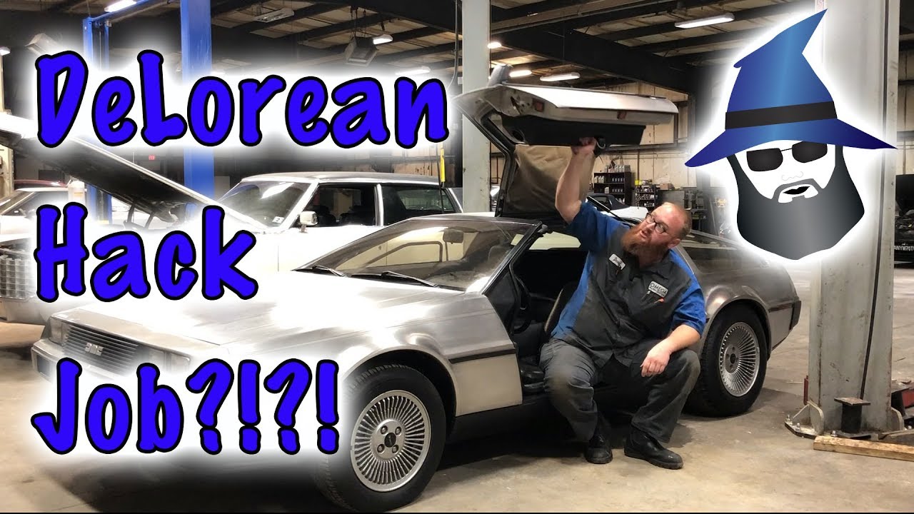 CAR WIZARD Dives into DeLorean Fuel System!