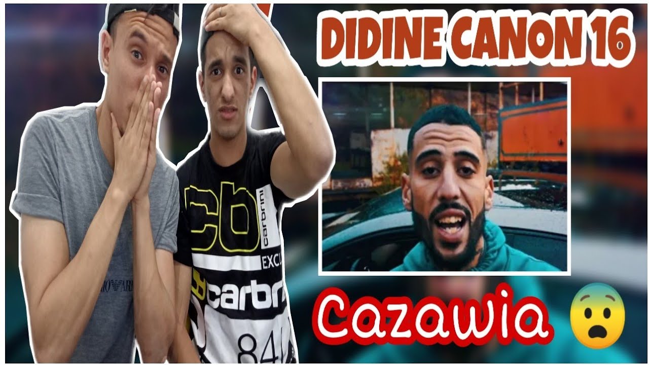 Didine Canon 16  Cazawia ( Reaction ) ردة فعل مغربيين 🇲🇦🇩🇿