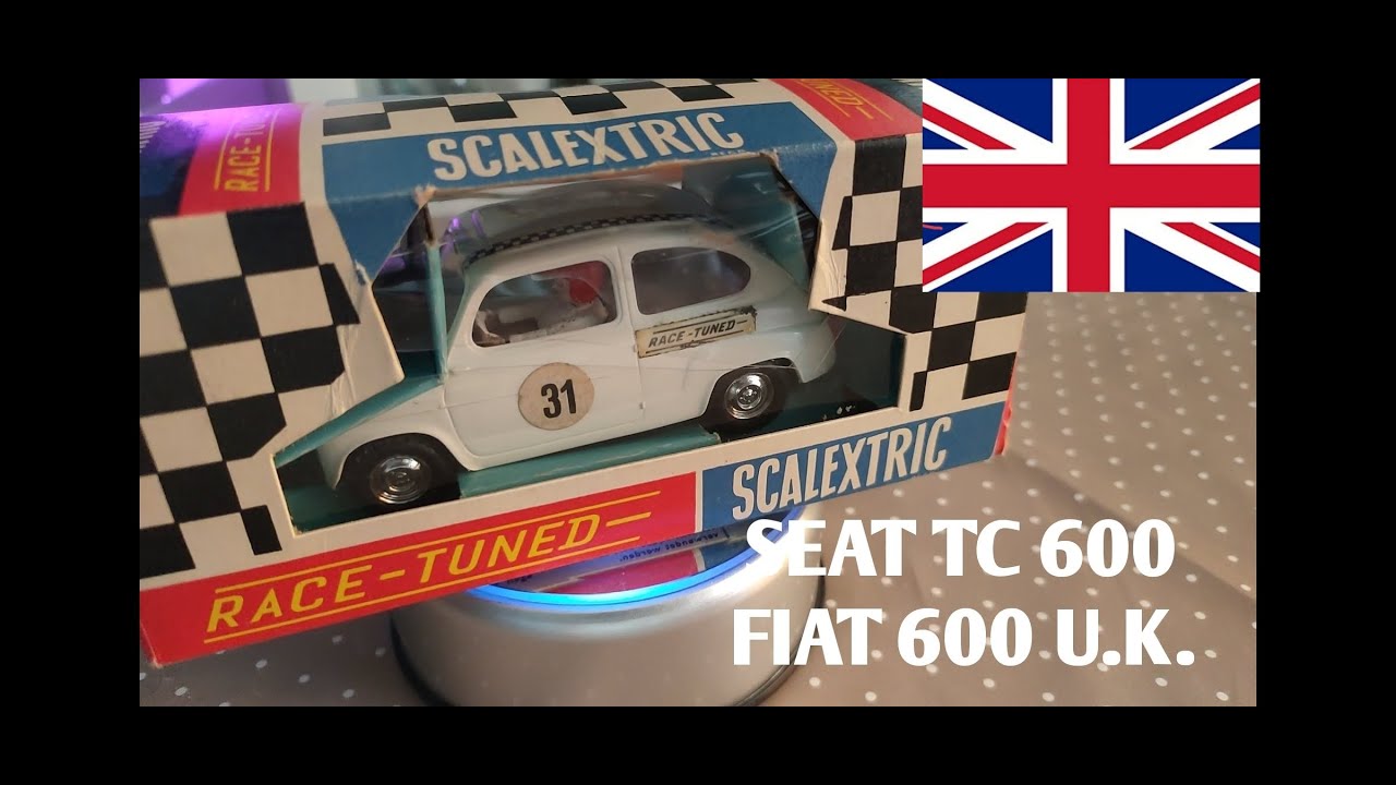 SEAT TC 600 (FIAT 600) EL EXPORTADO SCALEXTRIC HISTORIA