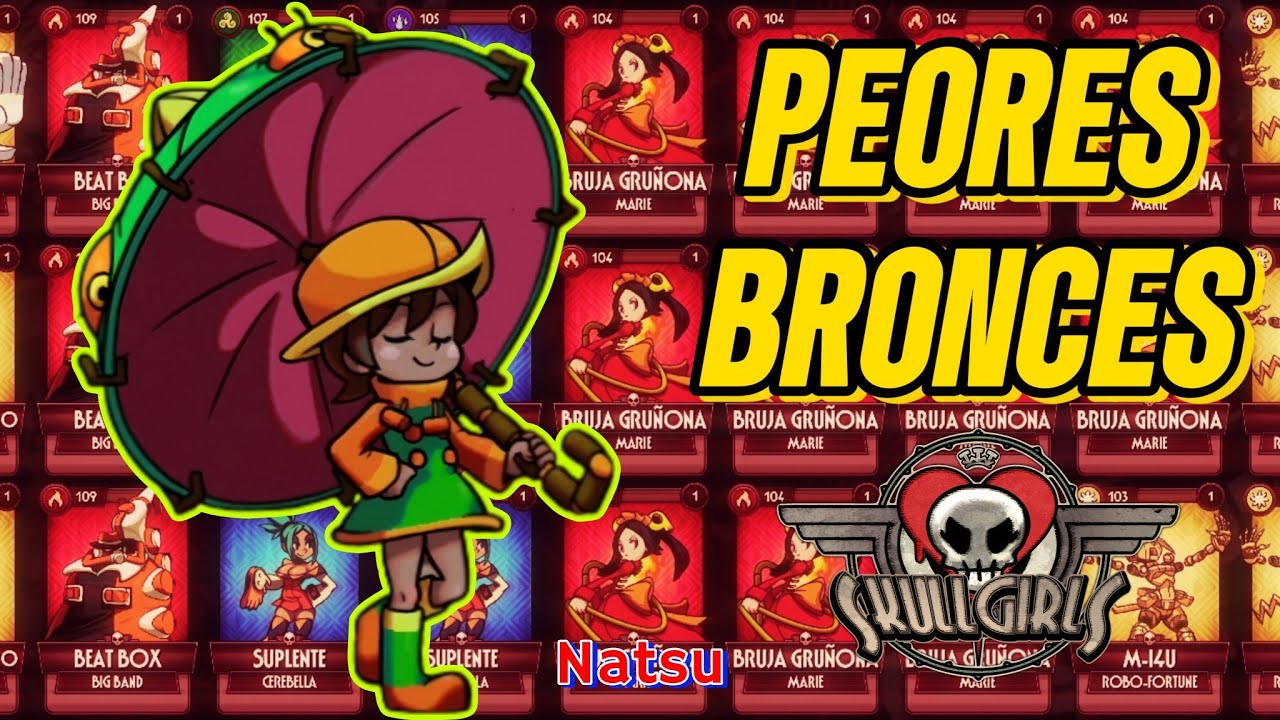 BRONCES QUE NO DEBES MEJORAR | Skullgirls Mobile