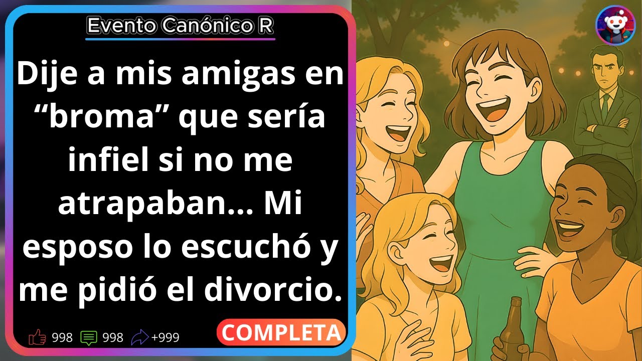Bromeé con que engañaría si no me atrapaban… Mi esposo lo escuchó y me pidió el divorcio