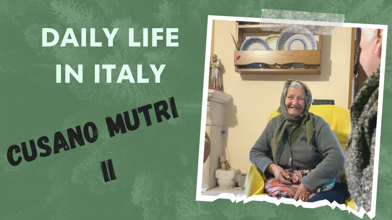 Daily Life in Italy - Cusano Mutri (2)