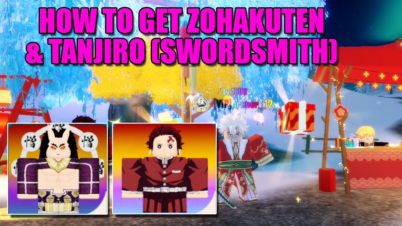 Demon Soul Simulator | How to get Zohakuten and Tanjiro Swordsmith