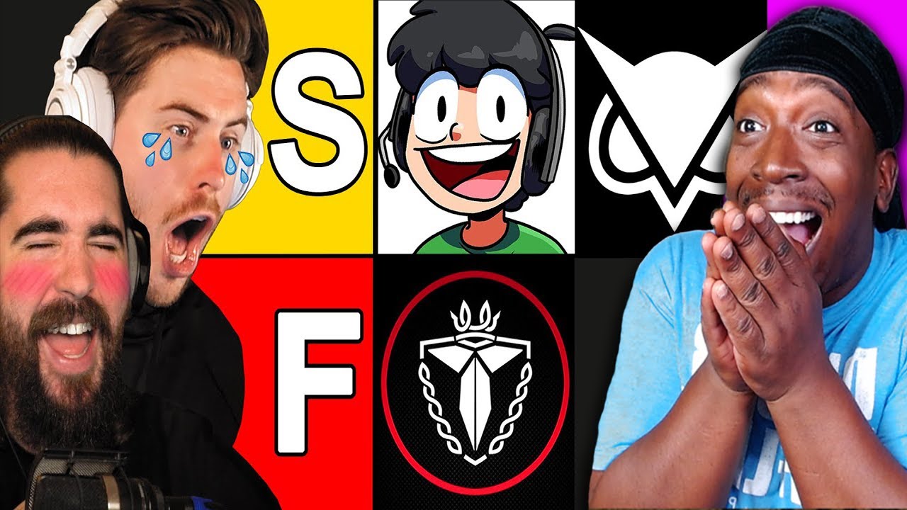 Vanoss Crew Tierlist Reaction w/ Nogla & Terroriser