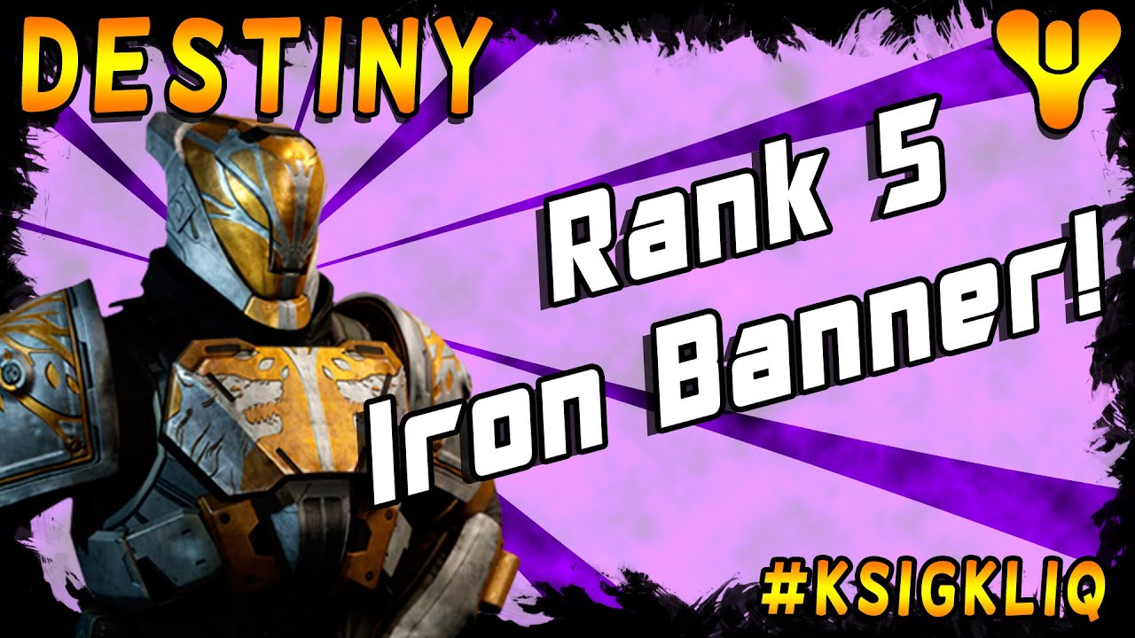 Destiny Iron Banner Lord Saladin Rank 5 Rewards July