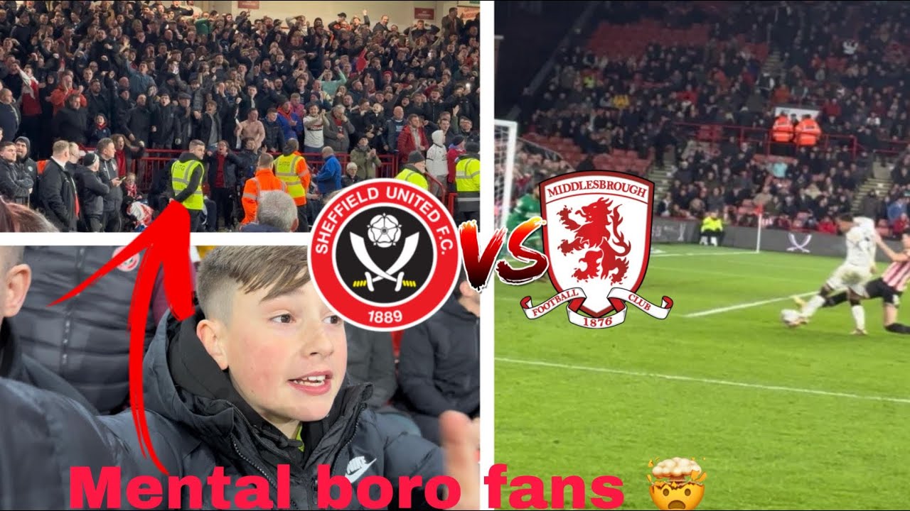 Away end limbs & players argue with fans as Middlesbrough win 2nd vs 3rd  🤯 EFL Championship