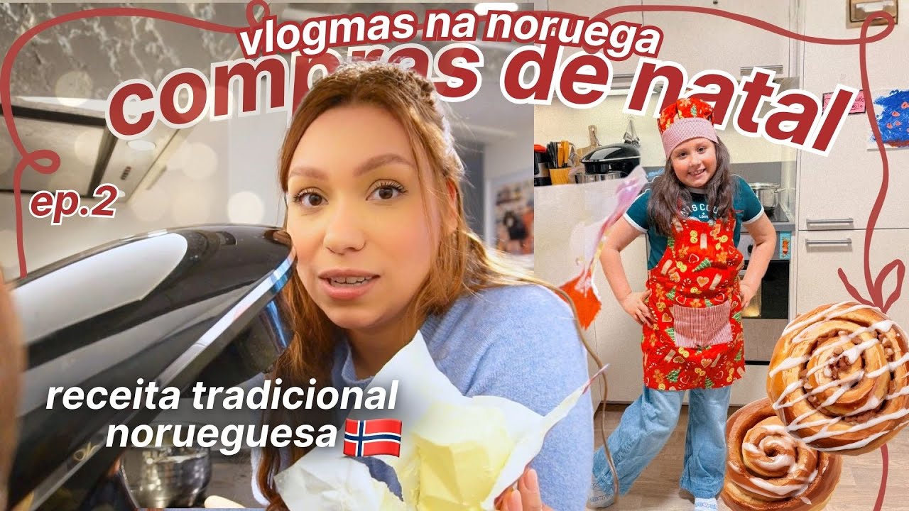 Economizando o Máximo nas Compras de Natal +  Receita Nórdica ►024\\ Vida na Noruega 🇧🇷🇳🇴