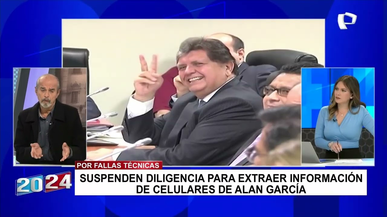 Mauricio Mulder sobre diligencias para revisar celulares de Alan García: 