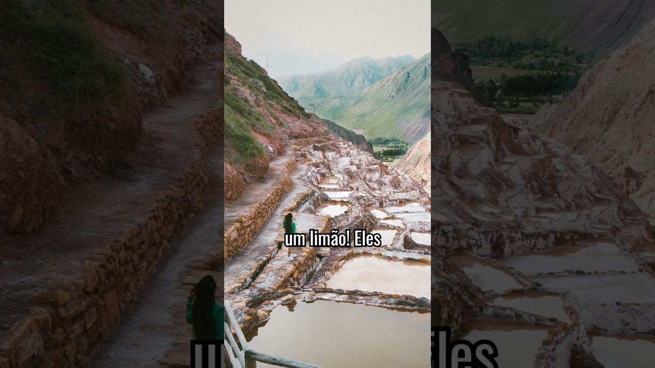 ISSO NÃO É NEVE! ❄️🤯 (O Segredo das SALINERAS DE MARAS no Peru!)