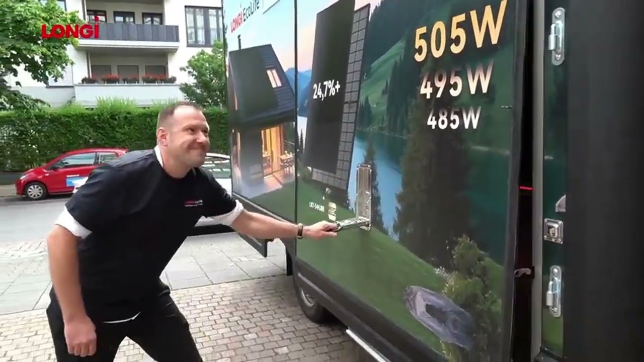 Der LONGi Van: Innovation erleben mit der EcoLife-Serie