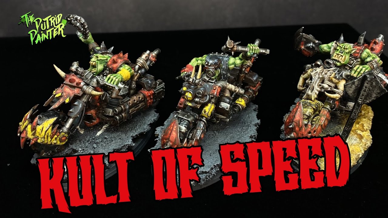 How to Paint Orks for a Kult of Speed Army – Fast & Furious!