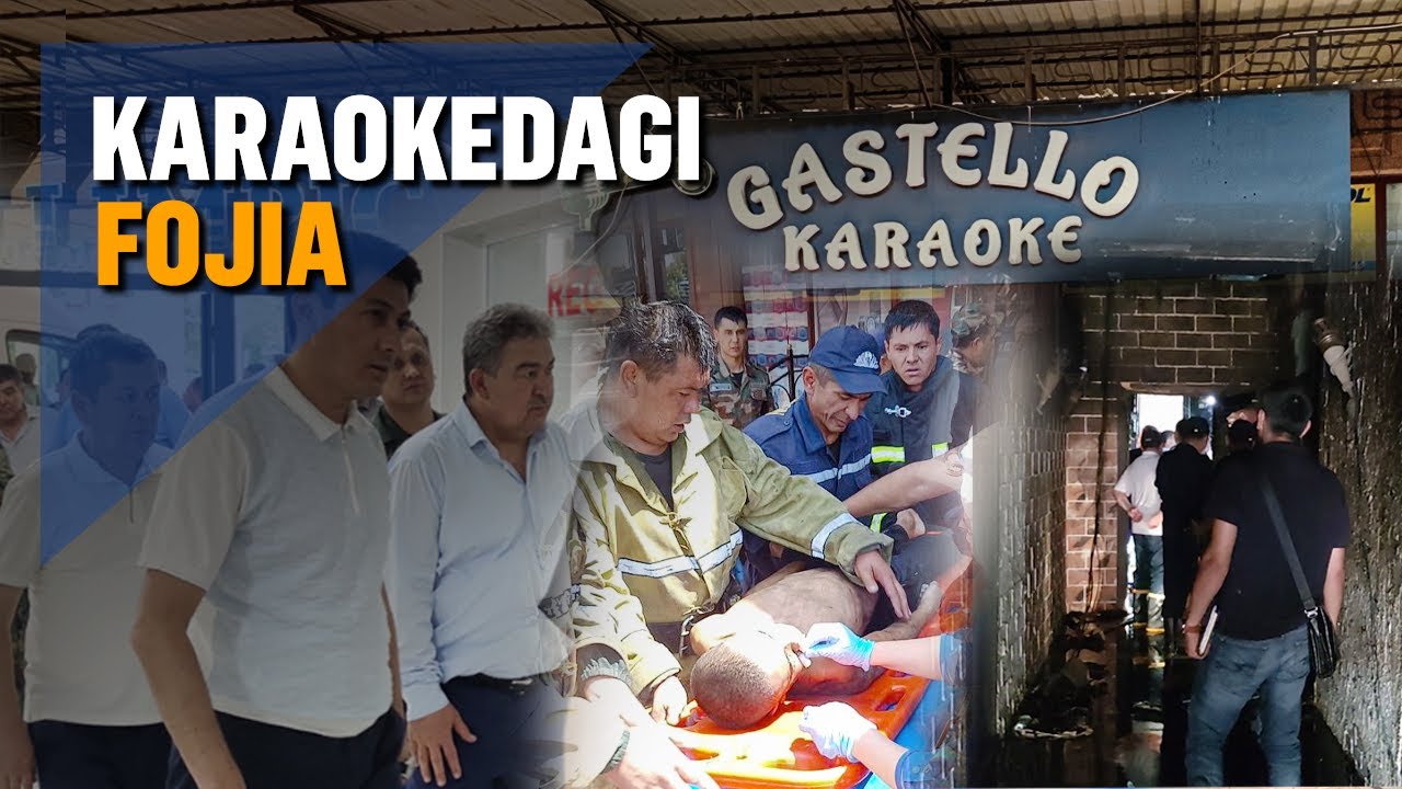 Karaokedagi yong‘in: 6 kishi o'ldi, 7 kishi kasalxonada