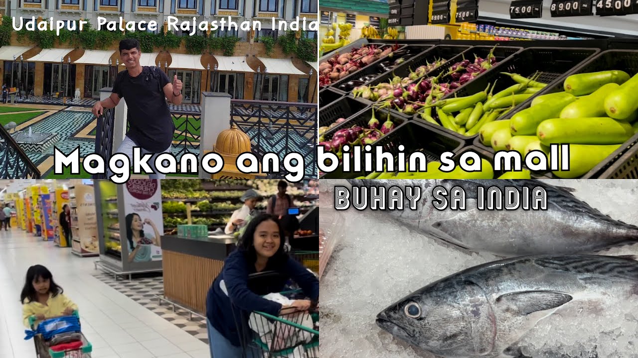 Ito ang presyo ng bilihin sa India lulu hyper market mall.