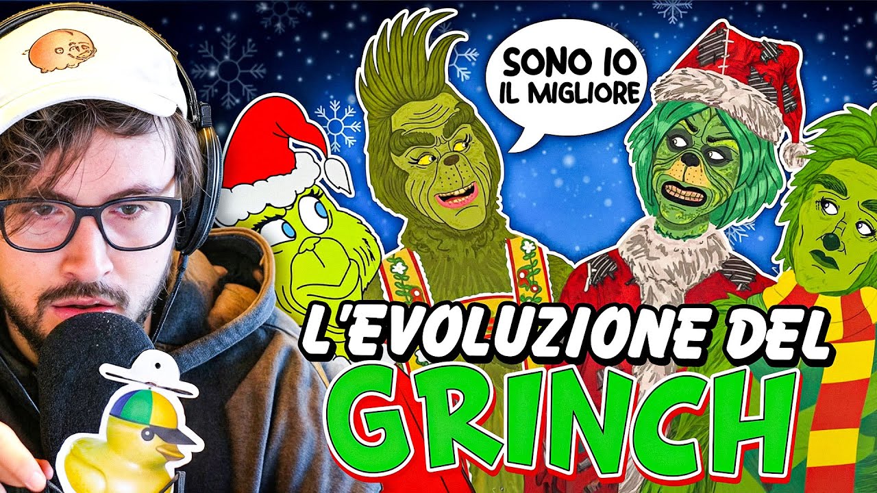REAGISCO ALL'EVOLUZIONE DEL GRINCH! (Horror Animation Reaction)