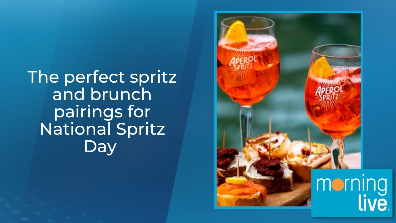 The perfect spritz and brunch pairings for National Spritz Day