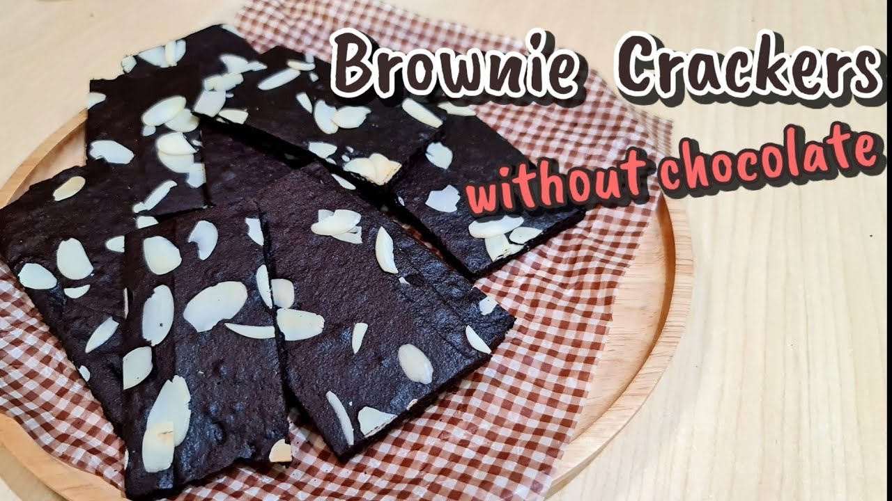 Brownie crackers recipe without chocolate easy cooking | Let's cook by KK