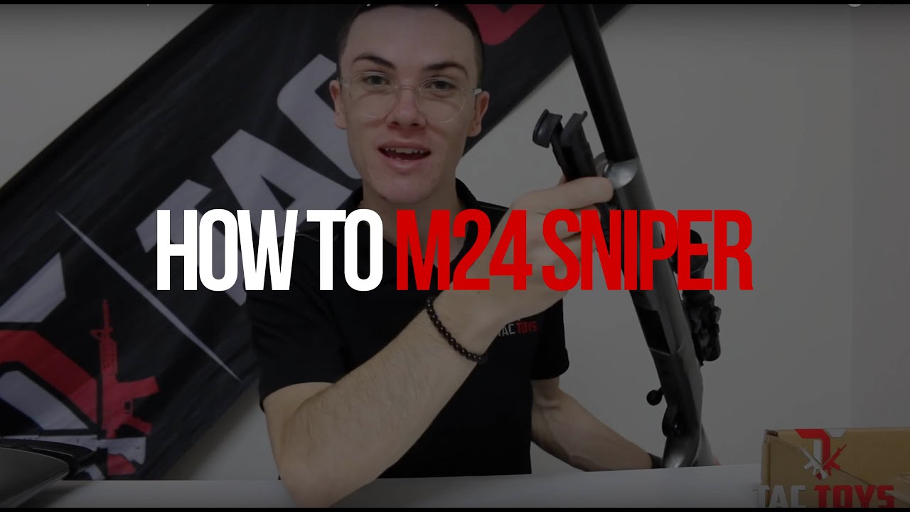 HOW TO: M24 Sniper Rifle Gel Blaster Assembly - TacToys