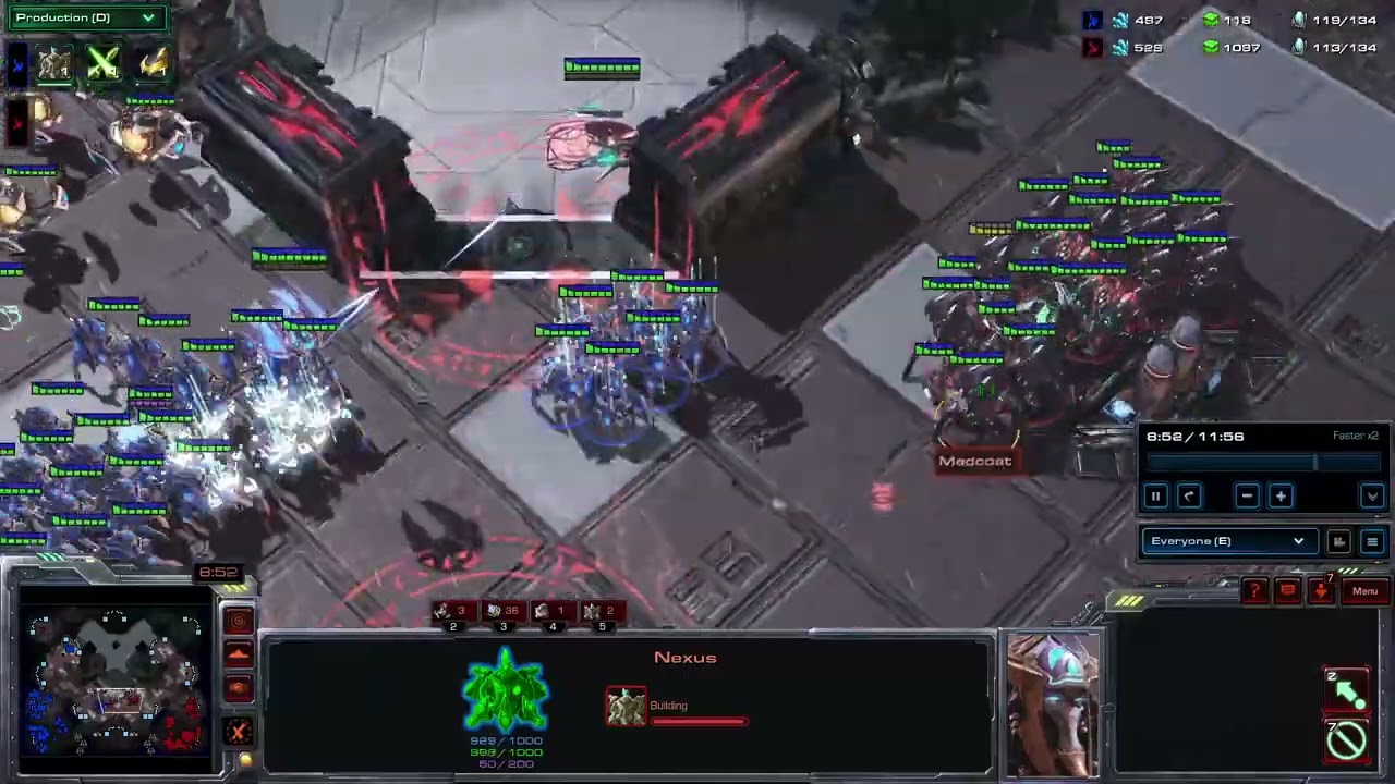 SC2 WP GG PvP Plat1 Replay Review