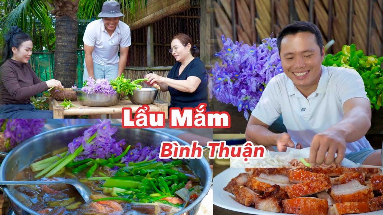 Lẩu Mắm Cá Linh Ăn Kèm Với 3 Loại Rau Trong Vườn NGON Xuất Sắc | Cuộc Sống Nông Thôn