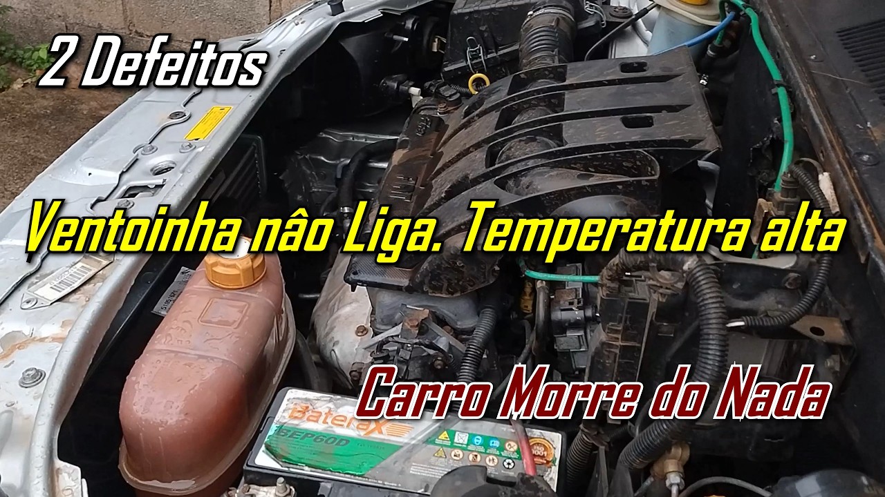 Motor Muito Quente, Ventoinha Não Liga.