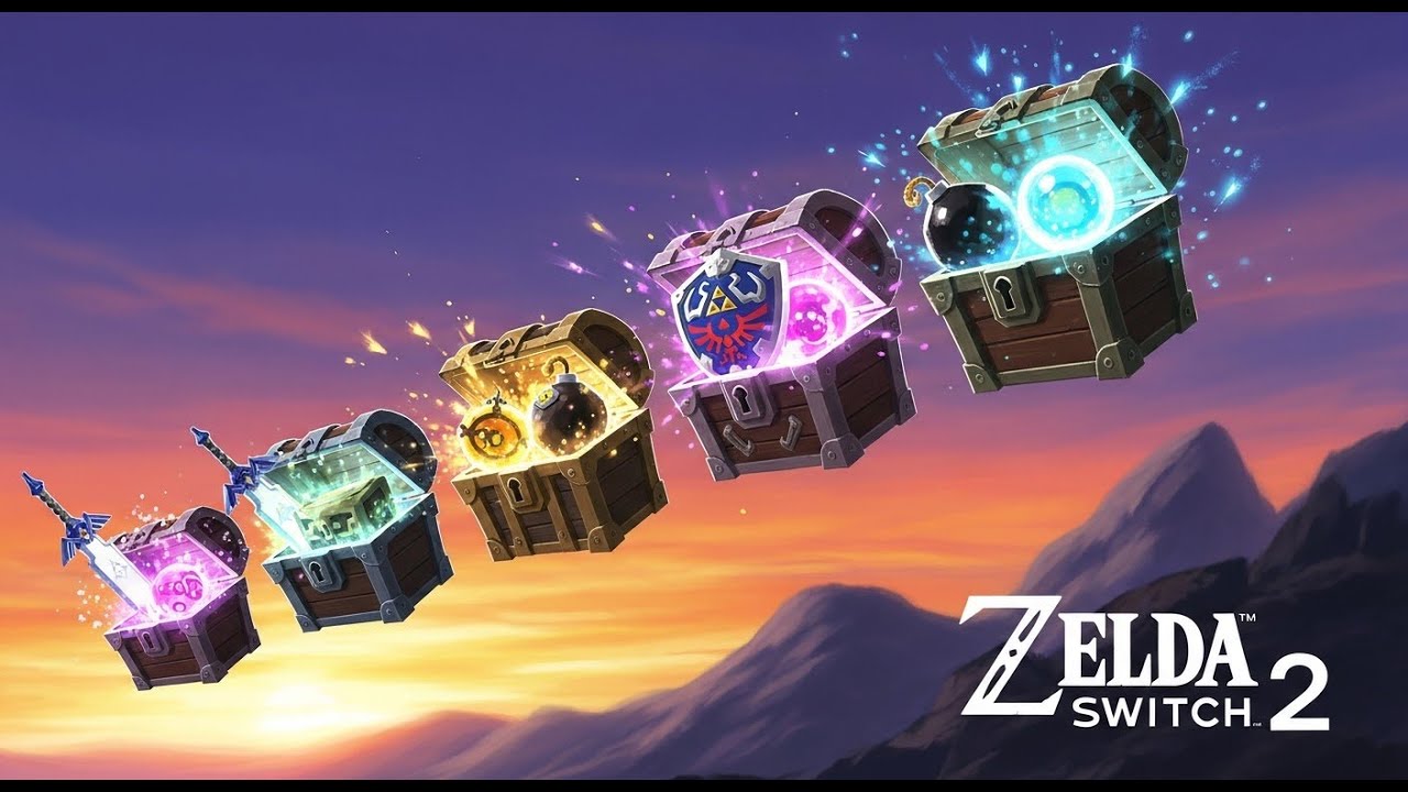 The Legend of Zelda Tears of the Kingdom Gameplay 2026 open find & what is inside  all chests