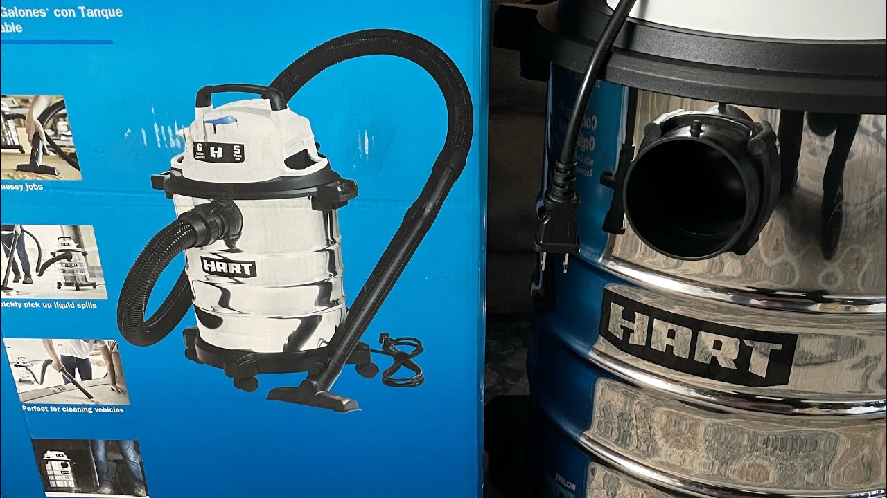 HART 6 Gallon Wet/Dry Vac! Review!   $29.99!!!!