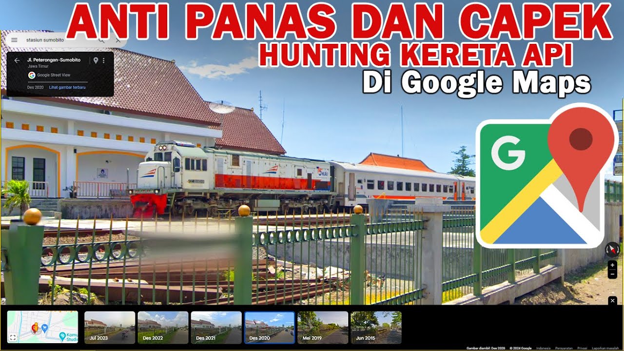 CARI KERETA API ANTI PANAS - PANASAN DI GAME GOOGLE MAPS #2