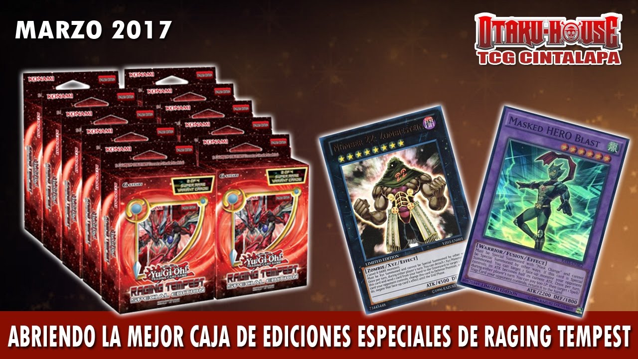 Abriendo la Mejor Caja de Ediciones Especiales de Ragin Tempest