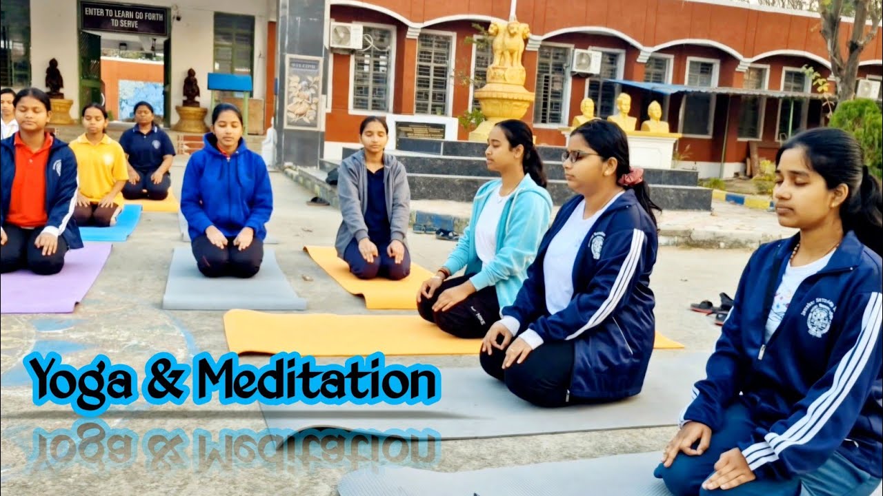 Yoga & Meditation 20th January 2026, JNV Tarbha Sonepur, #jnvlife 