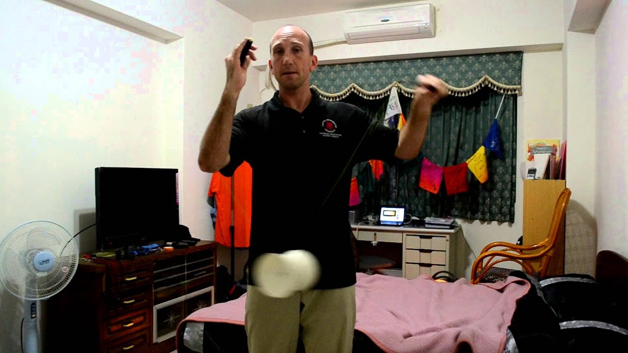 Diabolo - Backwrap Half Sun Around the Arm - Trick of the Day #16