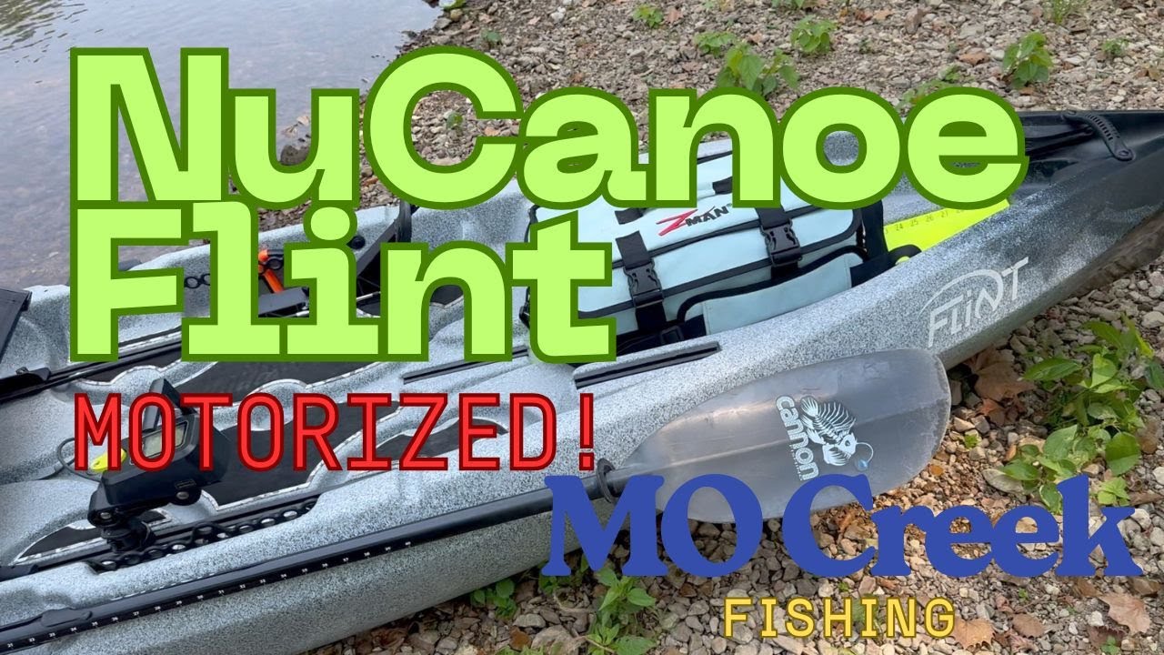 NuCanoe Flint   Motorized!