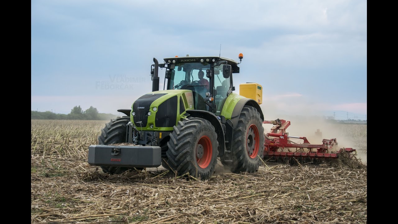 Claas Axion 950 + Pöttinger terradisc 6001 T | Claas Axion 830 + Maschio