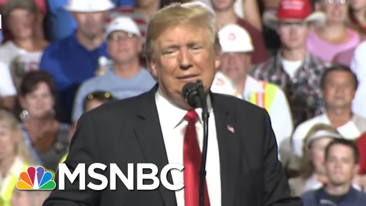 President Donald Trump's Jab At George HW Bush Lands With A Thud | Deadline | MSNBC