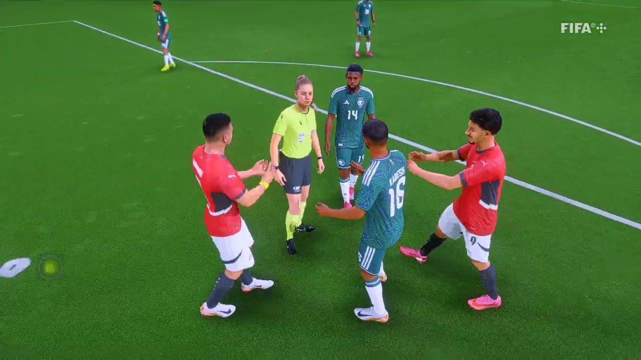 EA SPORTS FC 26  نلعب  بمنتخبنا السعودي ضد مصر الشقيقه
