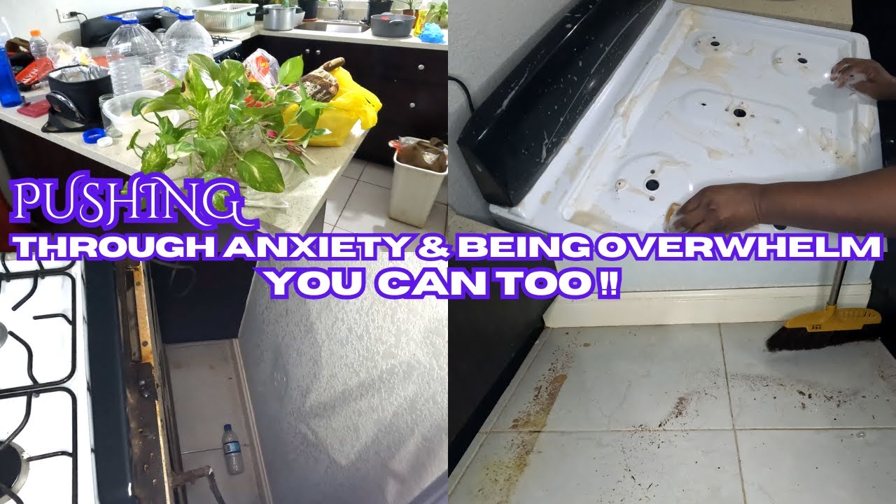 Depression & Overwhelm Extreme Cleaning Motivation//Mental Journey from Chaos to Clean, Ep.1 Kitchen
