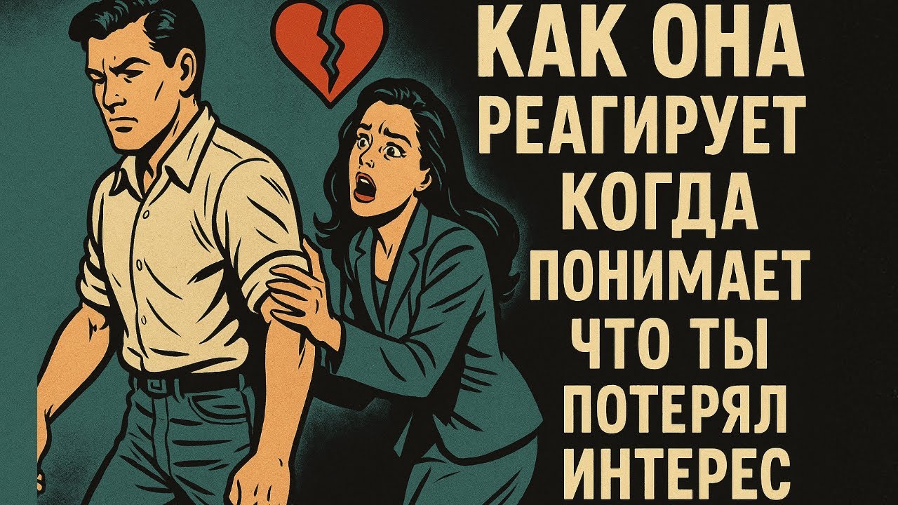 ОБЯЗАТЕЛЬНО СМОТРЕТЬ - Как женщина реагирует, когда понимает, что вы потеряли интерес! Стоицизм