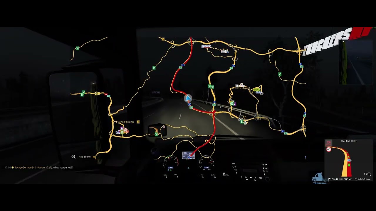Euro Truck Simulator 2 TMP Zurich - Frankfurt