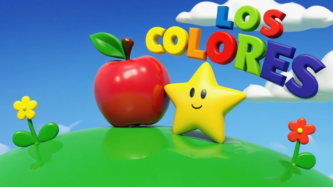 Aprende los Colores con Personajes Divertidos-Juego y Canci&oacute;n para Ni&ntilde;os -Video Educativo Infantil