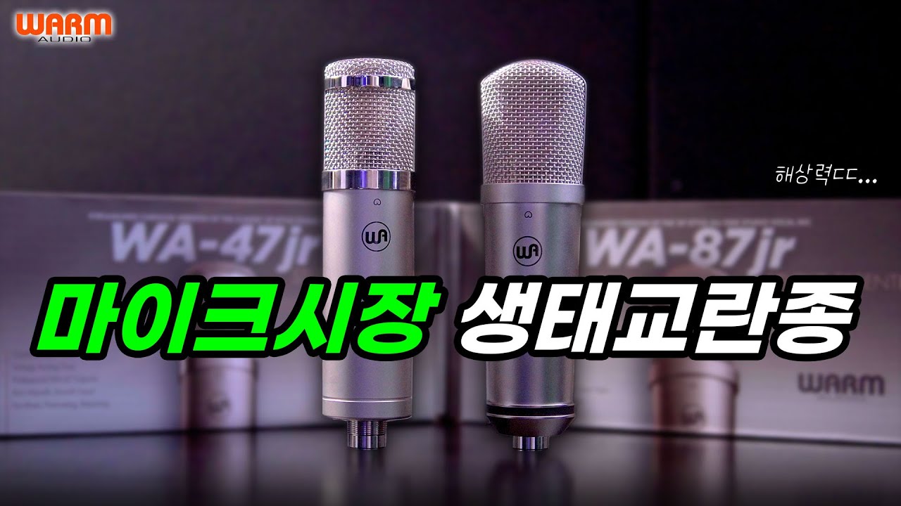 [2025_가성비 마이크 1등]_30만원 미만 컨덴서마이크는 이걸로 가시면 됩니다 _ Wa87 jr se, Wa47 jr se