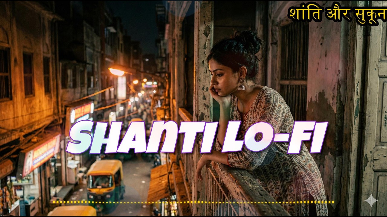 [ lofi playlist ] रात की खामोशी और शहर की हलचल | city lights & late night thoughts