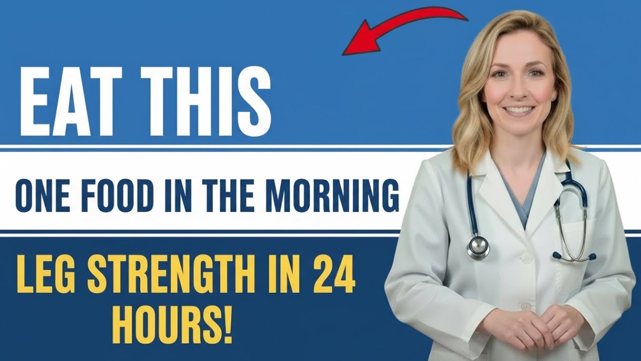 Men & Women Over 60: The Morning Food That Protects Your Leg Strength and Mobility