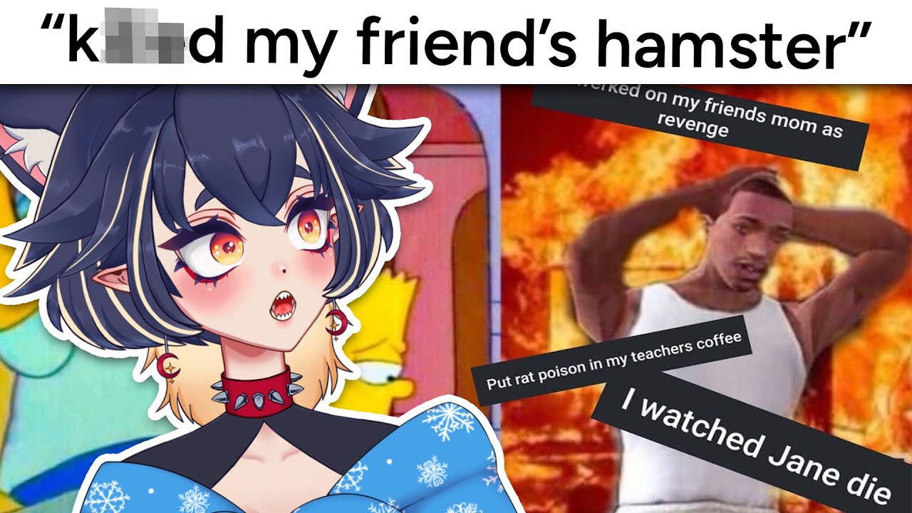 THE MOST UNHINGED REVENGE CONFESSIONS | VTuber Reacts to Degenerocity