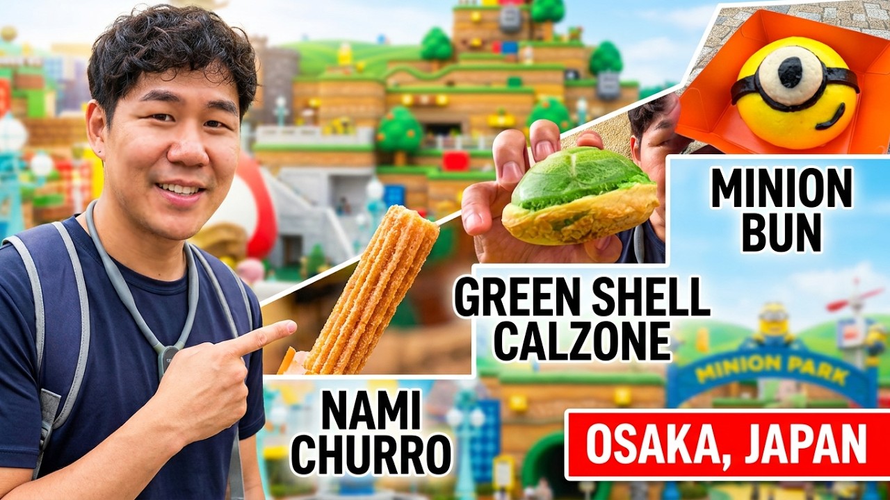 Universal Studios Japan Food Tour!